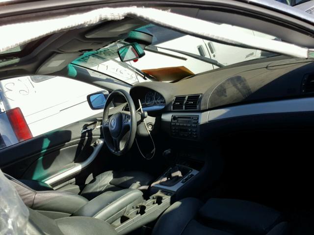 WBABD53484PD97348 - 2004 BMW 330 CI GRAY photo 5