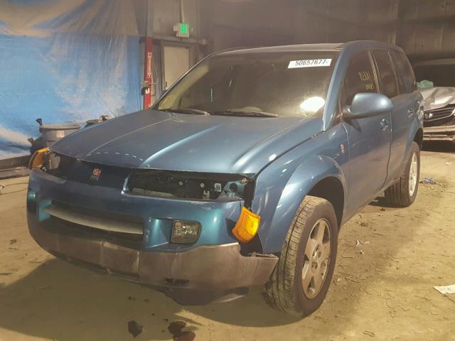 5GZCZ53435S849628 - 2005 SATURN VUE TEAL photo 2