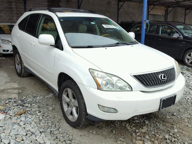 2T2GK31U97C013160 - 2007 LEXUS RX 350 WHITE photo 1