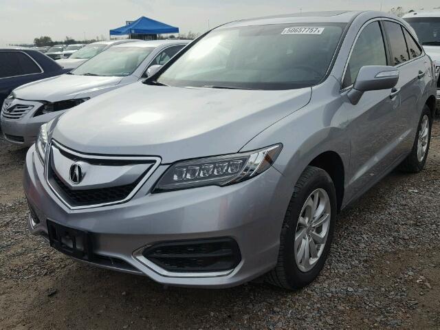 5J8TB3H53HL013071 - 2017 ACURA RDX TECHNO SILVER photo 2