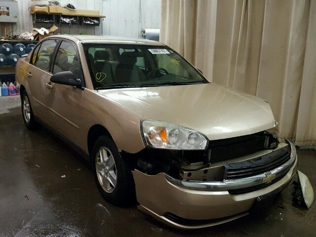 1G1ZT52805F280689 - 2005 CHEVROLET MALIBU LS ოქროსფერი ფოტო 1