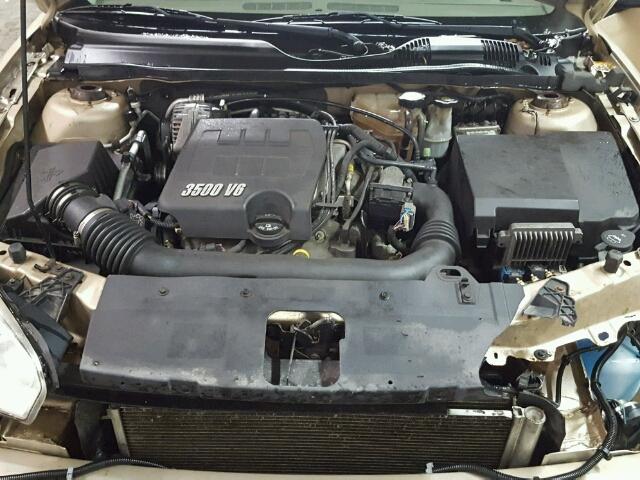 1G1ZT52805F280689 - 2005 CHEVROLET MALIBU LS ოქროსფერი ფოტო 7