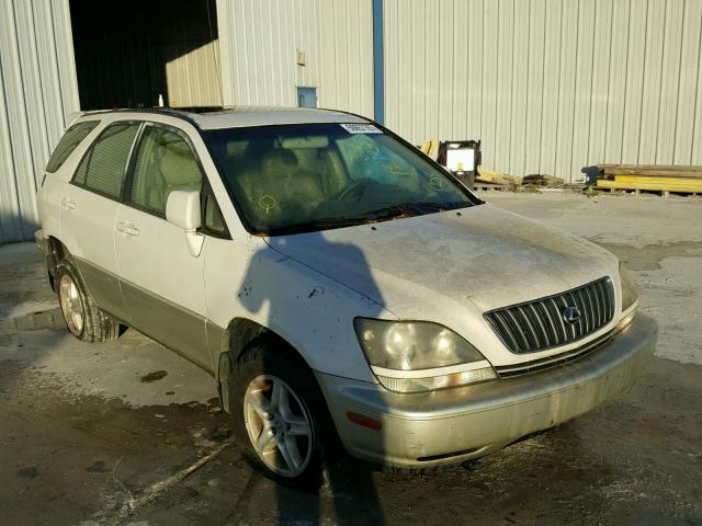 JT6HF10U0Y0100029 - 2000 LEXUS RX 300 WHITE photo 1