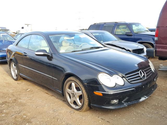 WDBTJ75J64F091491 - 2004 MERCEDES-BENZ CLK 500 BLACK photo 1