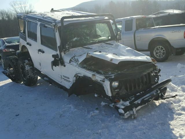 1J4BA3H10BL595920 - 2011 JEEP WRANGLER U WHITE photo 1