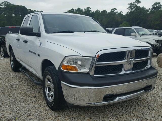 1D7RV1GTXBS548793 - 2011 DODGE RAM 1500 WHITE photo 1