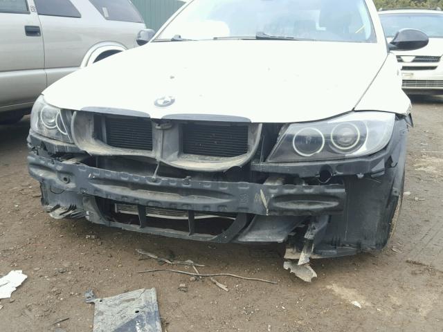 WBAVB17556NH93427 - 2006 BMW 325 I AUTO WHITE photo 9