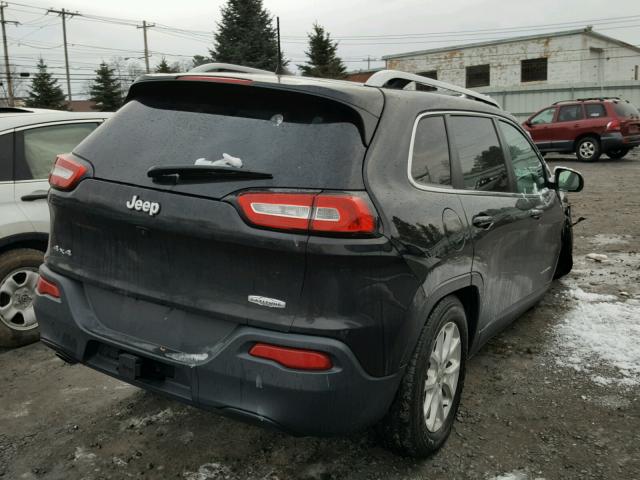 1C4PJMCB3GW166374 - 2016 JEEP CHEROKEE L BLACK photo 4