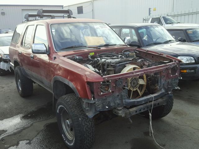 JT3VN39W0L0018376 - 1990 TOYOTA 4RUNNER VN BURGUNDY photo 1