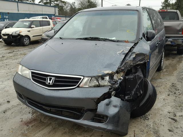 5FNRL18533B107604 - 2003 HONDA ODYSSEY LX GRAY photo 2