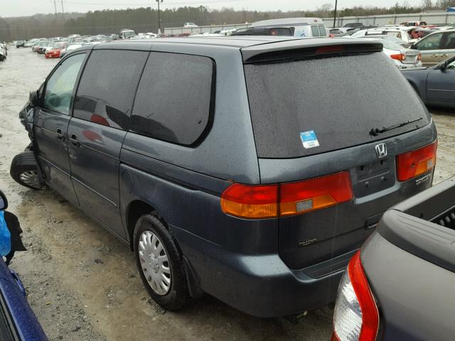 5FNRL18533B107604 - 2003 HONDA ODYSSEY LX GRAY photo 3