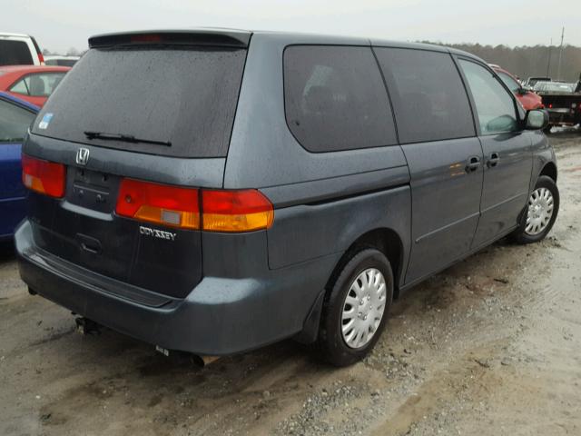 5FNRL18533B107604 - 2003 HONDA ODYSSEY LX GRAY photo 4