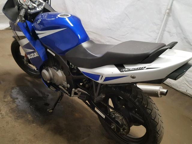 VTTGM51A942102590 - 2004 SUZUKI GS500 FK BLUE photo 9