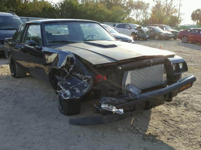 1G4AK4788DH931348 - 1983 BUICK REGAL T-TY BLACK photo 1