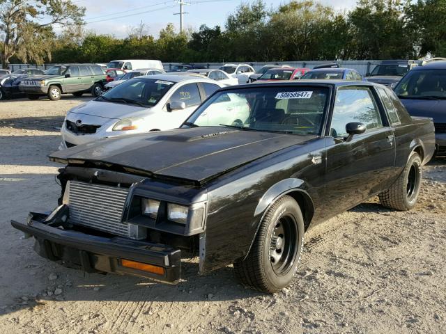 1G4AK4788DH931348 - 1983 BUICK REGAL T-TY BLACK photo 2