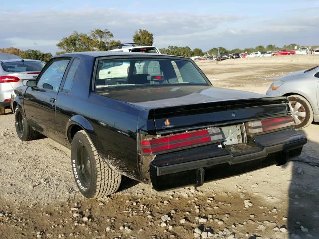 1G4AK4788DH931348 - 1983 BUICK REGAL T-TY BLACK photo 3