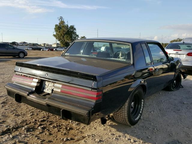 1G4AK4788DH931348 - 1983 BUICK REGAL T-TY BLACK photo 4