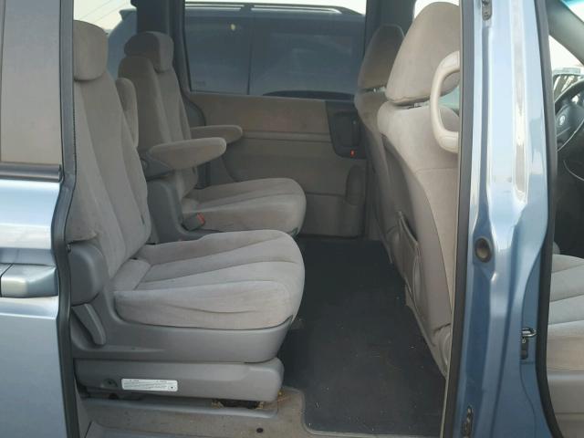 KNDMB233766049988 - 2006 KIA SEDONA EX BLUE photo 6