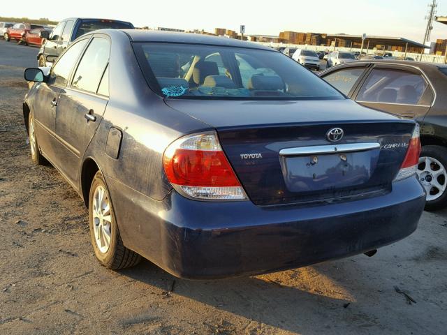 4T1BE30K16U154176 - 2006 TOYOTA CAMRY LE 蓝色 照片 3