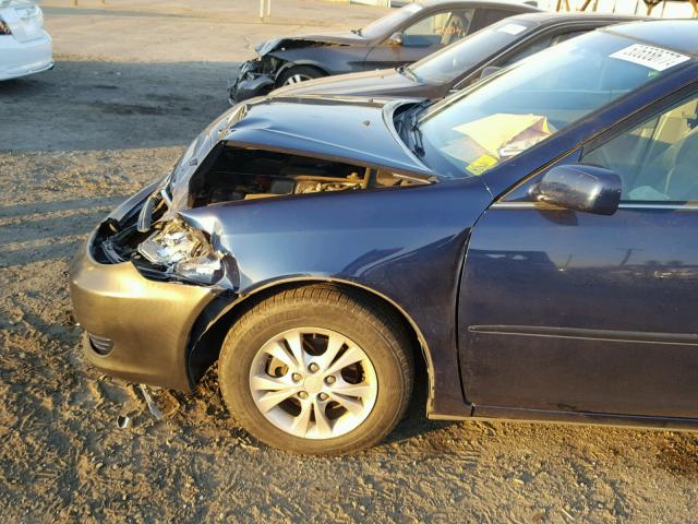 4T1BE30K16U154176 - 2006 TOYOTA CAMRY LE 蓝色 照片 9