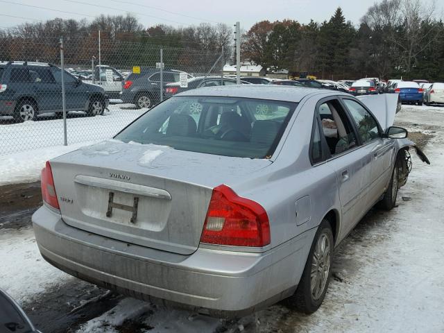 YV1TS59HX41368791 - 2004 VOLVO S80 2.5T SILVER photo 4