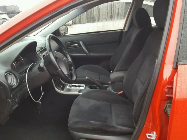 1YVHP80C385M10601 - 2008 MAZDA 6 I RED photo 5