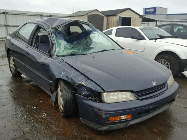 1HGCD5627SA165890 - 1995 HONDA ACCORD DX BLUE photo 1