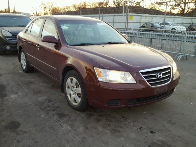 5NPET46C79H557235 - 2009 HYUNDAI SONATA GLS RED photo 1