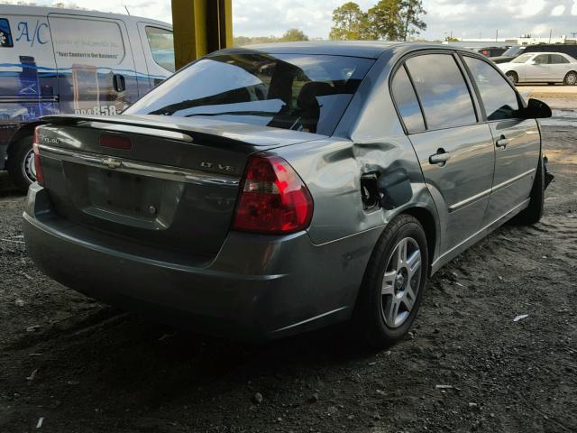 1G1ZT53846F177033 - 2006 CHEVROLET MALIBU LT GRAY photo 4