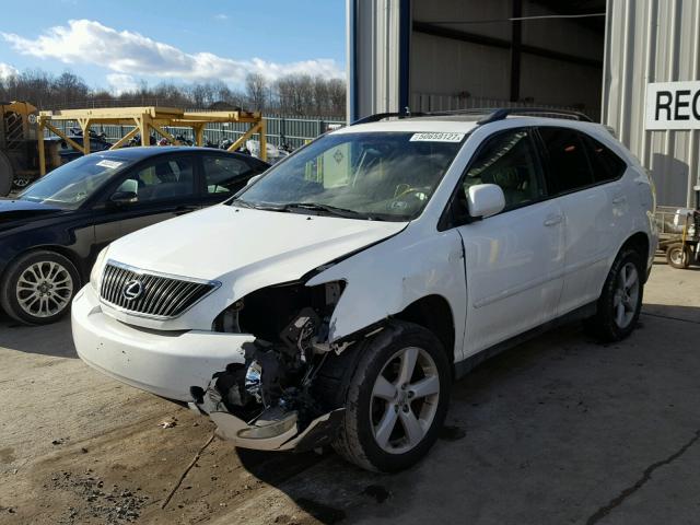 2T2HA31U46C096700 - 2006 LEXUS RX 330 WHITE photo 2