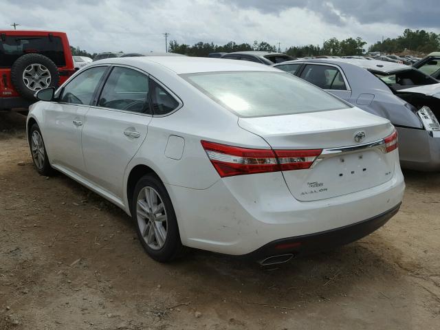 4T1BK1EB1DU054081 - 2013 TOYOTA AVALON BAS 白色 照片 3