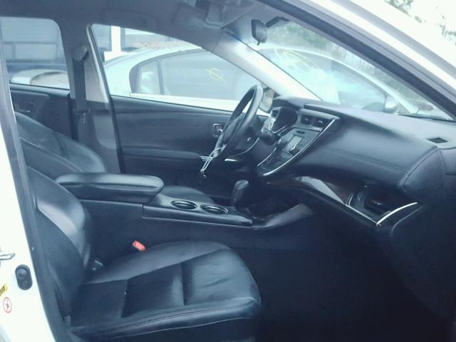 4T1BK1EB1DU054081 - 2013 TOYOTA AVALON BAS 白色 照片 5