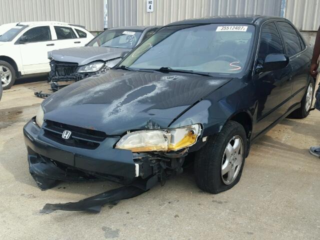 1HGCG1656YA091705 - 2000 HONDA ACCORD EX GREEN photo 2