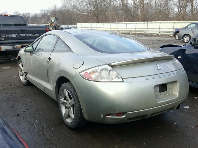 4A3AK24F08E001167 - 2008 MITSUBISHI ECLIPSE GS GREEN photo 3