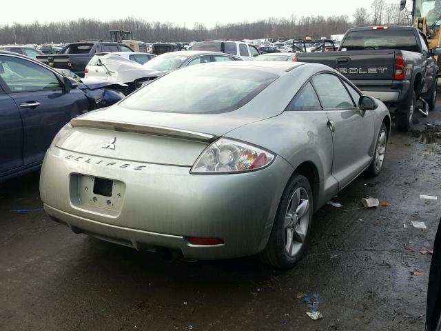 4A3AK24F08E001167 - 2008 MITSUBISHI ECLIPSE GS GREEN photo 4