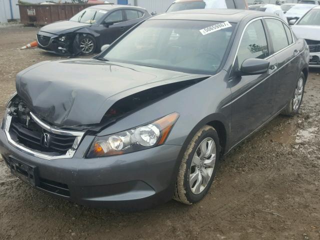 1HGCP26848A054734 - 2008 HONDA ACCORD EXL CHARCOAL photo 2