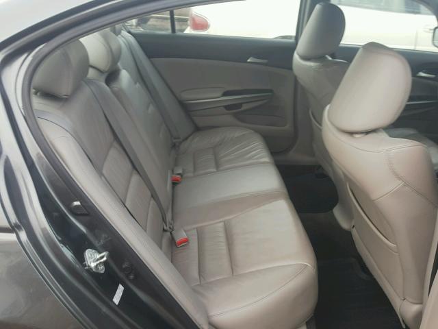 1HGCP26848A054734 - 2008 HONDA ACCORD EXL CHARCOAL photo 6