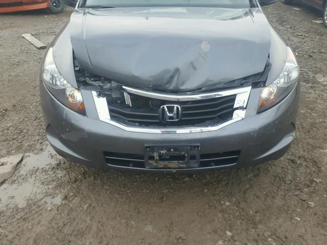 1HGCP26848A054734 - 2008 HONDA ACCORD EXL CHARCOAL photo 9