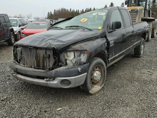 3D7ML38A27G772826 - 2007 DODGE RAM 3500 S BLACK photo 2