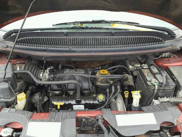 2D4GP44R13R337610 - 2003 DODGE GRAND CARA RED photo 7