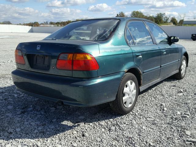 2HGEJ6611YH528502 - 2000 HONDA CIVIC BASE Yaşıl foto 4
