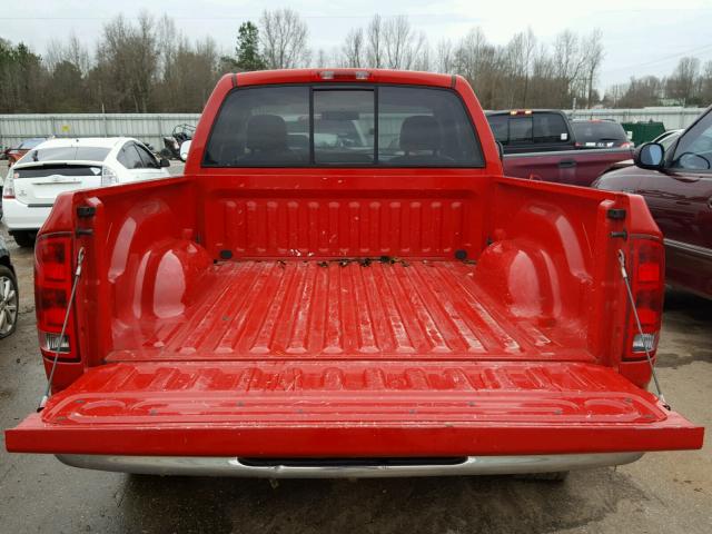 1D7HA16D55J648263 - 2005 DODGE RAM 1500 S RED photo 6