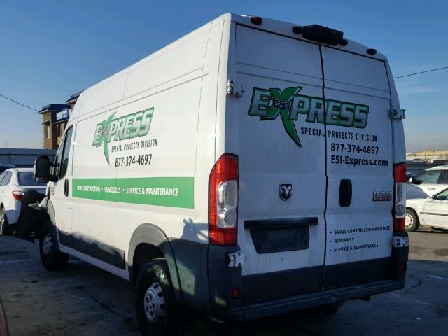 3C6TRVCGXFE508797 - 2015 RAM PROMASTER 白色 照片 3