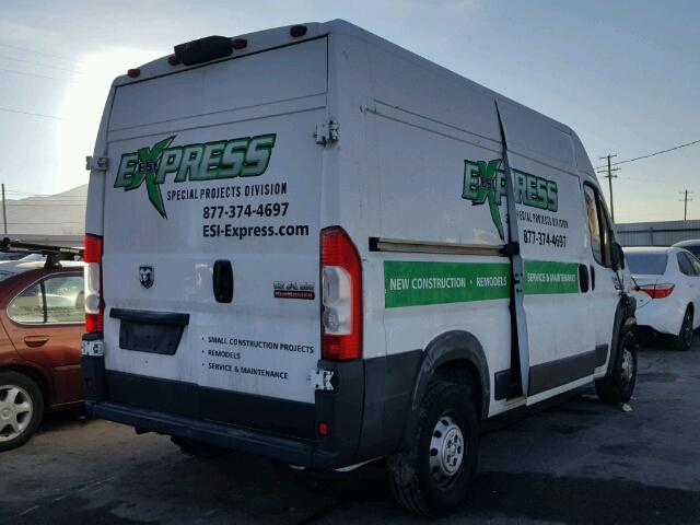 3C6TRVCGXFE508797 - 2015 RAM PROMASTER 白色 照片 4