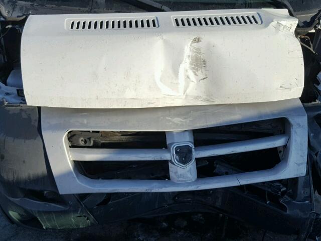 3C6TRVCGXFE508797 - 2015 RAM PROMASTER WHITE photo 7