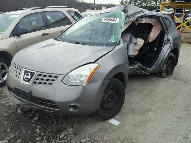 JN8AS58V68W412299 - 2008 NISSAN ROGUE S GRAY photo 9