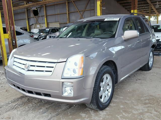 1GYEE637180122651 - 2008 CADILLAC SRX TAN photo 2