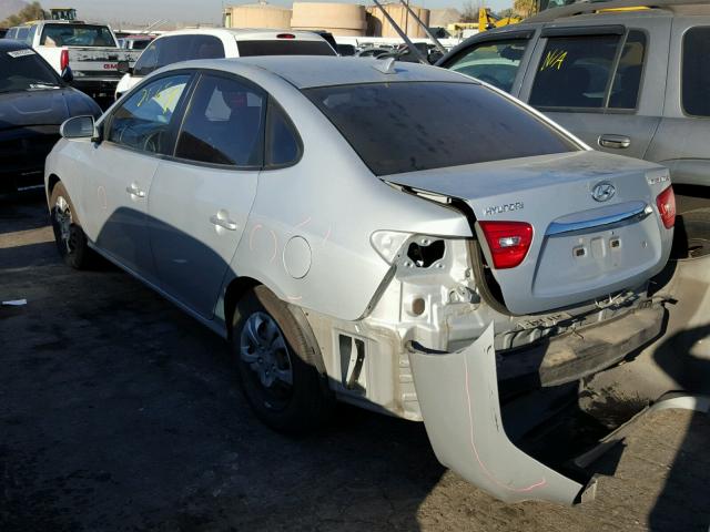 KMHDU4AD7AU141040 - 2010 HYUNDAI ELANTRA BL GRAY photo 3