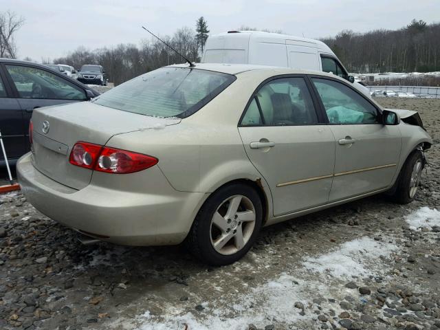 1YVFP80C945N79636 - 2004 MAZDA 6 I GOLD photo 4