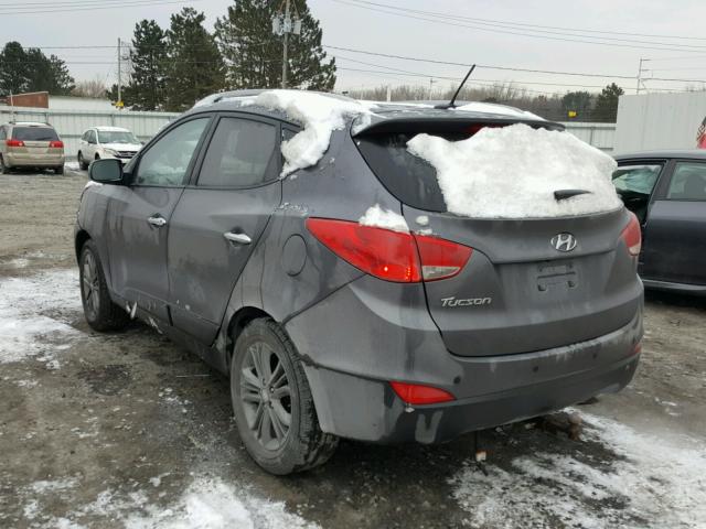 KM8JU3AG3FU044108 - 2015 HYUNDAI TUCSON LIM GRAY photo 3